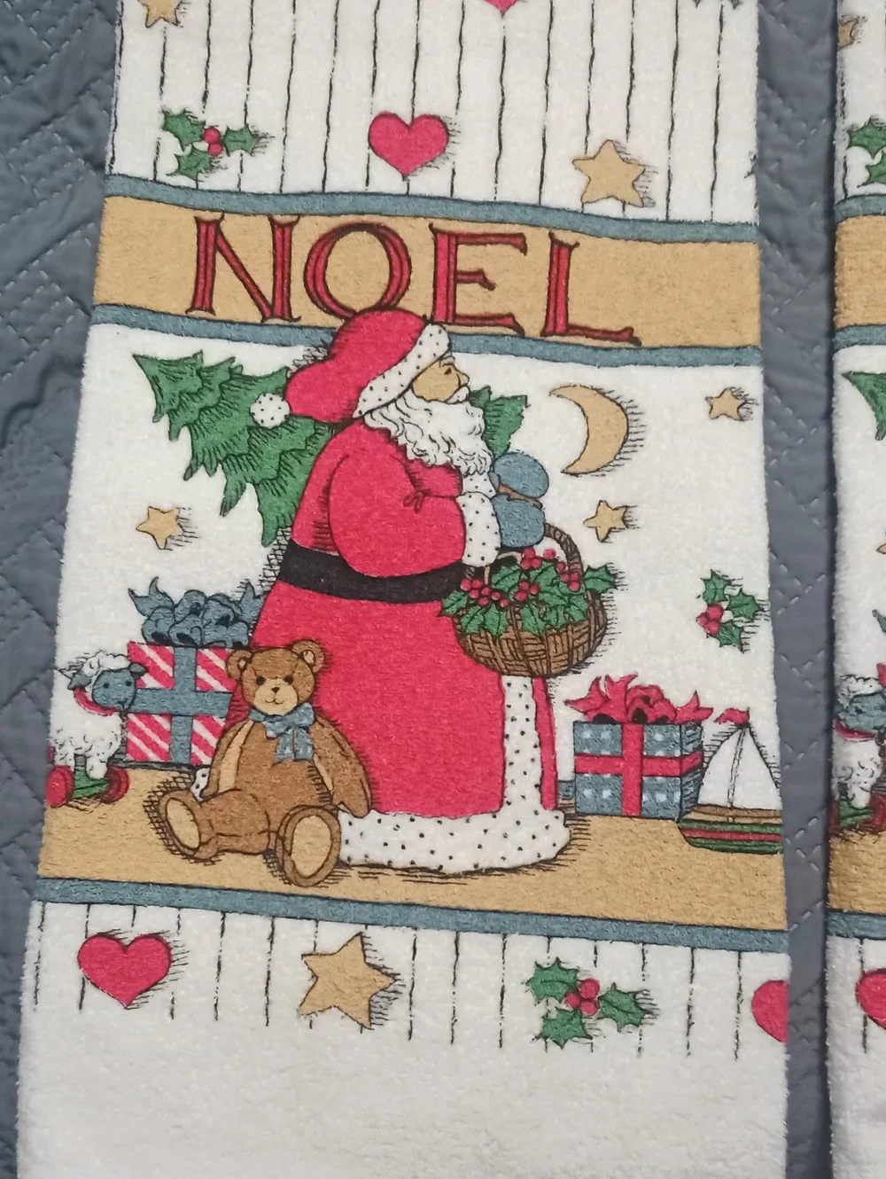 Vintage Christmas Noel Bath Towel Sets NWOT 2 Sets!!❤️